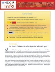 Le Fonds OMD restitue la dignitÃƒÂ© aux handicapÃƒÂ©s ... - ONU en Haiti