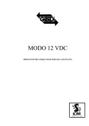 MODO 12 VDC - GiBiDi