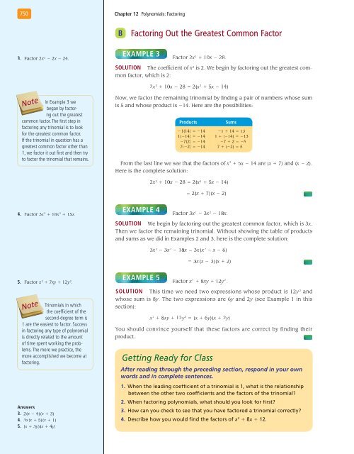 Polynomials: Factoring - XYZ Custom Plus