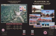 plainview shopping centre - Welco Realty, Inc