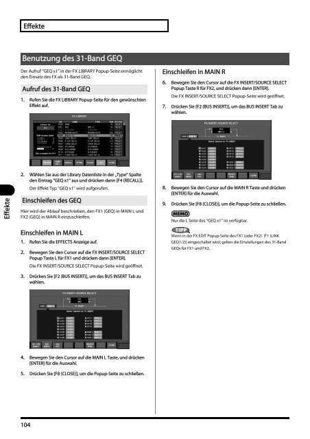 Links zum Download - Roland Systems Group