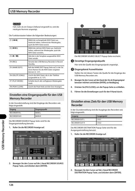 Links zum Download - Roland Systems Group