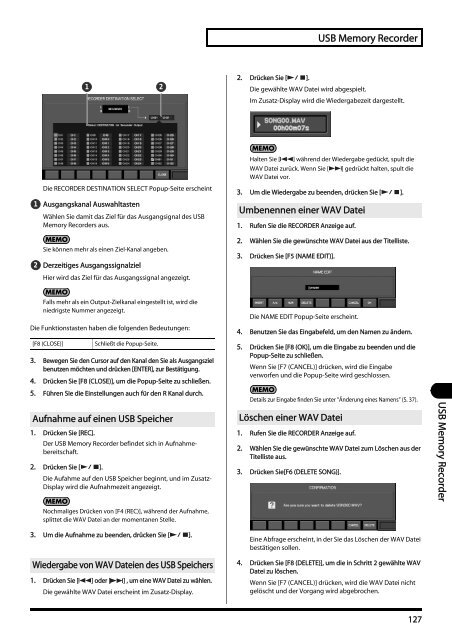 Links zum Download - Roland Systems Group