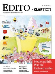 Version PDF - Edito + Klartext