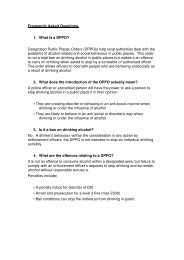 Frequently Asked Questions 1. What is a DPPO? Designated Public ...