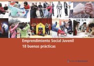 Emprendimiento Social Juvenil 18 buenas prÃ¡cticas - FundaciÃ³n ...