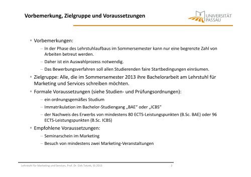 Bachelorarbeiten am Lehrstuhl fÃƒÂ¼r Marketing und Services im ...