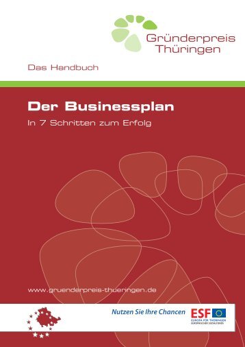 Der Businessplan - BM-T Beteiligungsmanagement Thüringen GmbH
