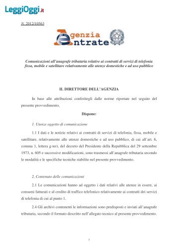 Nasce infatti il telefonometro - LeggiOggi