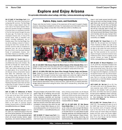 Summer 2013 Echo (2.4 MB pdf) - Arizona Sierra Club