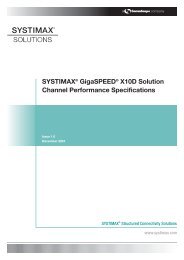 GigaSPEED X10D Performance Specification