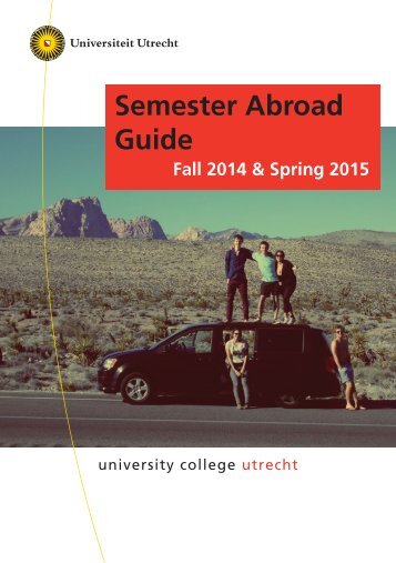 Semester Abroad Guide - Universiteit Utrecht