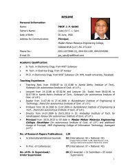 RESUME - Madan Mohan Malviya Engineering College