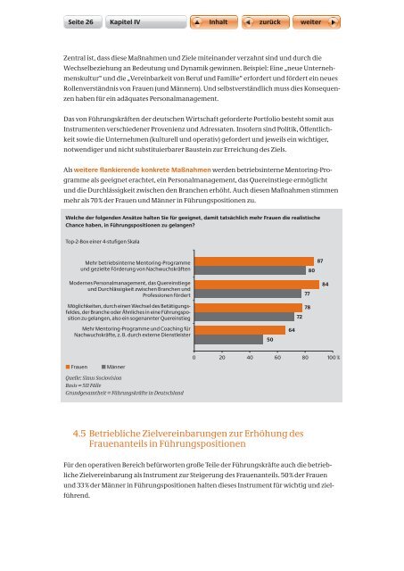 Frauen in Führungspositionen - Bundesministerium für Familie ...