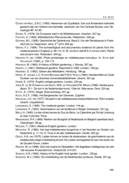 Schriften zu Genetischen Ressourcen - Genres