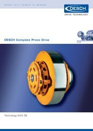 DESCH Complete Press Drive - Radius Radpol