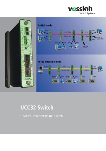UCC32 Switch - Vossloh Cogifer