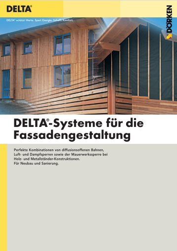 DELTA®-Systeme für die Fassadengestaltung - Ewald Dörken AG
