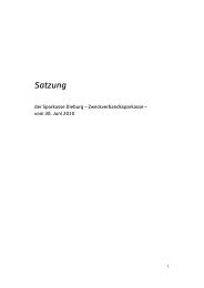 Satzung der Sparkasse Dieburg