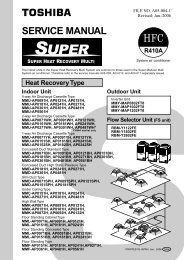 SERVICE MANUAL - Toshiba