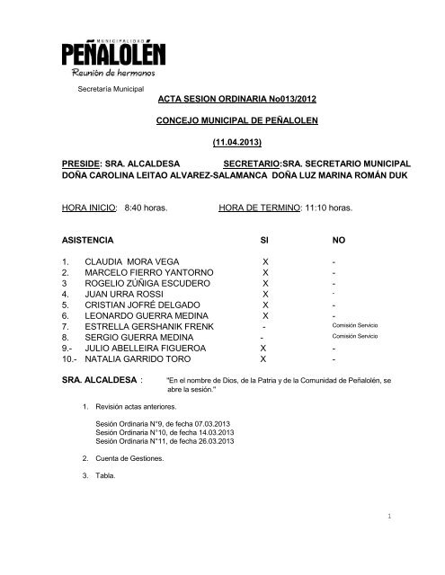 Acta 13 - Transparencia y Acceso a la InformaciÃ³n PÃºblica