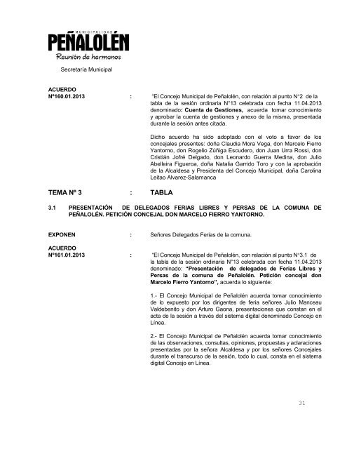 Acta 13 - Transparencia y Acceso a la InformaciÃ³n PÃºblica
