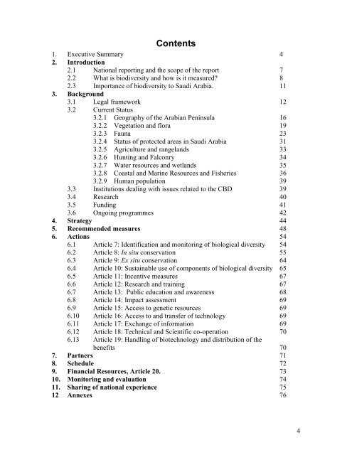 CBD First National Report - Saudi Arabia (English version)