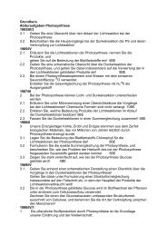 Grundkurs Chemie Photosynthese - Bentz46.de