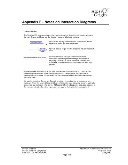 Choose and Book Compliance Document (PDF, 850Kb)