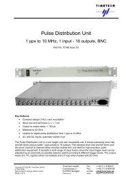 Datasheet.pdf 287 kB - TimeTech GmbH