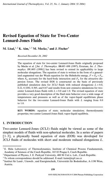 Revised Equation of State for Two-Center Lennard-Jones Fluids
