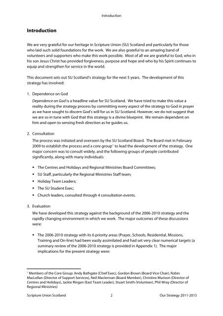 Strategy 2011-15 Full document - PDF - Scripture Union Scotland