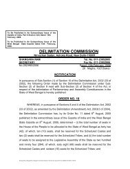 Gazette Notification ( Delimitation for Howrah)