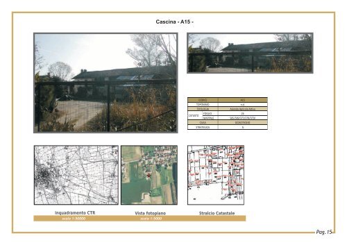 Censimento delle Cascine - Comune di Mortara