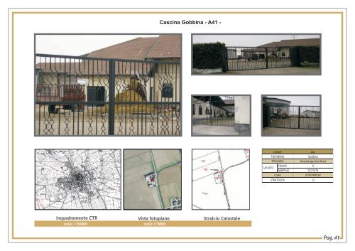 Censimento delle Cascine - Comune di Mortara