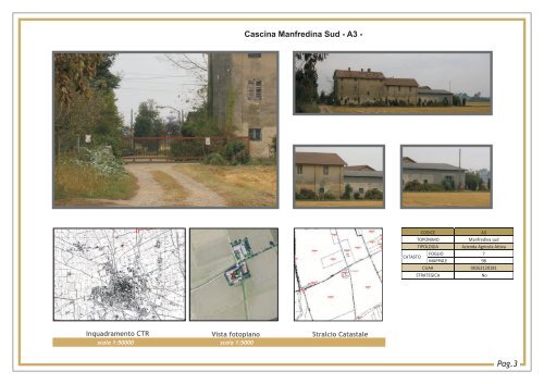 Censimento delle Cascine - Comune di Mortara