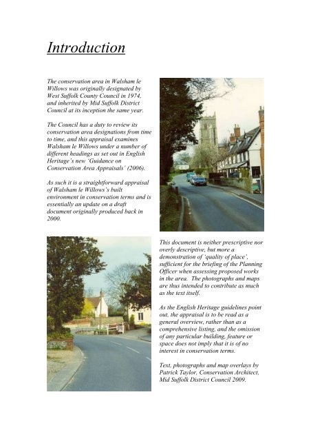 Walsham le Willows - Mid Suffolk District Council