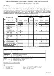Talent Scan 2012 Notice and Registration Form - St.Gregorios ...