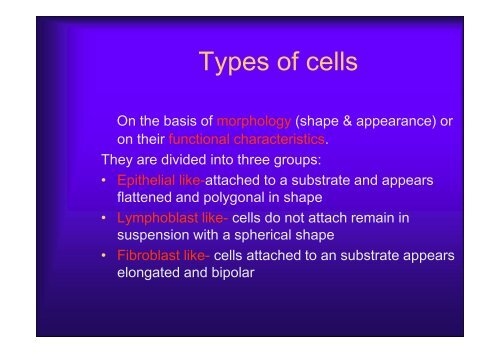 Basics of Cell Culture