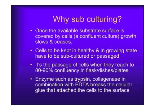 Basics of Cell Culture