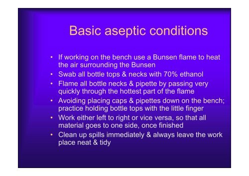 Basics of Cell Culture