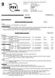 SOUTH EASTERN NEWS SHEET 2002 - The PSV Circle Website