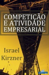 Israel Kirzner - CompetiÃƒÂ§ÃƒÂ£o e Atividade Empresarial