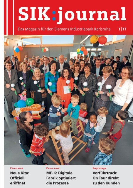 Das Magazin für den Siemens Industriepark Karlsruhe 1 |11