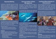 EU Project Promotional Brochure - International Coral Reef Action ...
