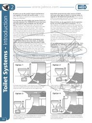 Toilet Systems - Introduction - Dolcetto