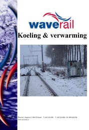 Waverail verwarming en koeling