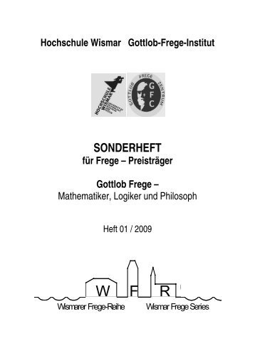 Gottlob Frege - Hochschule Wismar