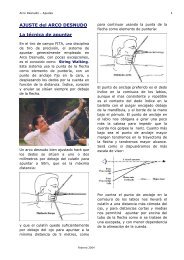 La tÃ¨cnica d'apuntat - Tir amb Arc de Camp