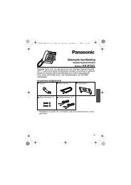 Handleiding KX-DT321